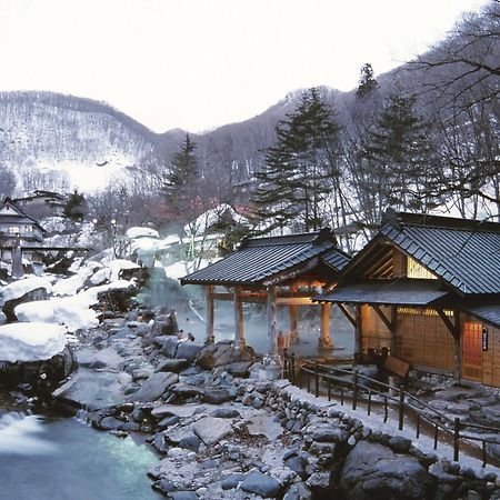 Takaragawa Onsen Ousenkaku Hotel Minakami Kültér fotó