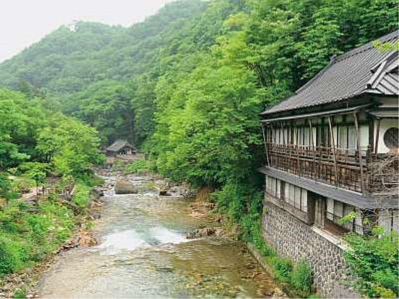 Takaragawa Onsen Ousenkaku Hotel Minakami Kültér fotó