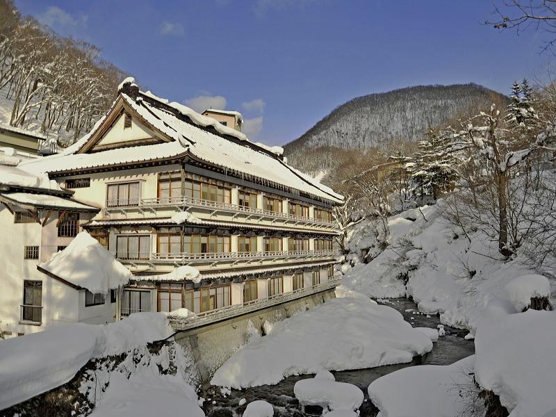 Takaragawa Onsen Ousenkaku Hotel Minakami Kültér fotó