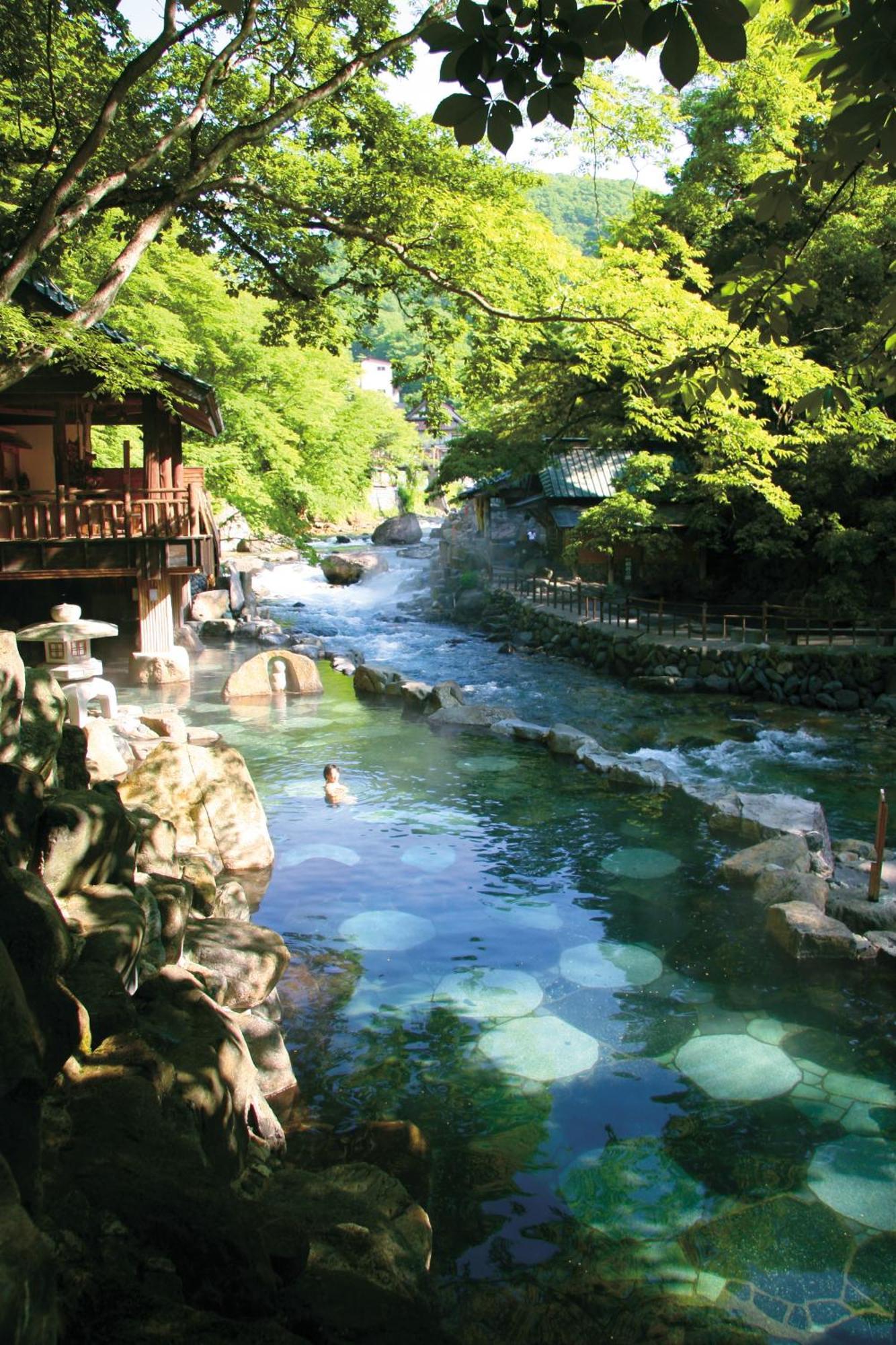 Takaragawa Onsen Ousenkaku Hotel Minakami Kültér fotó