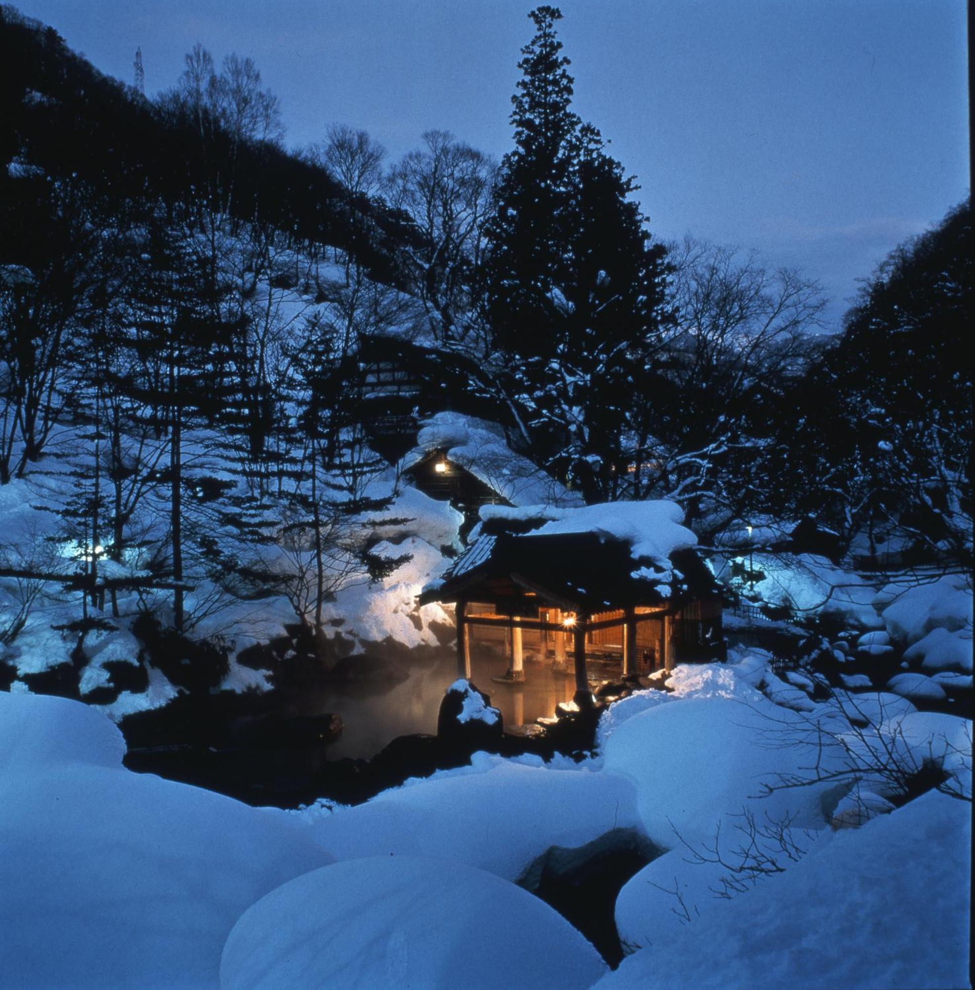 Takaragawa Onsen Ousenkaku Hotel Minakami Kültér fotó