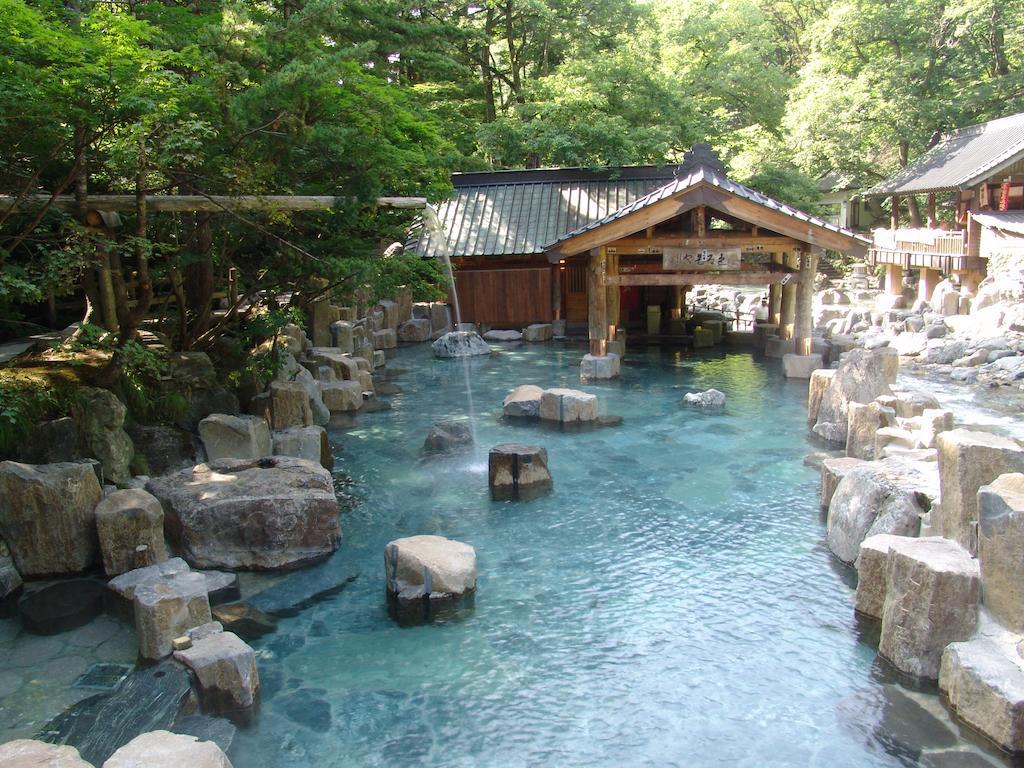Takaragawa Onsen Ousenkaku Hotel Minakami Kültér fotó