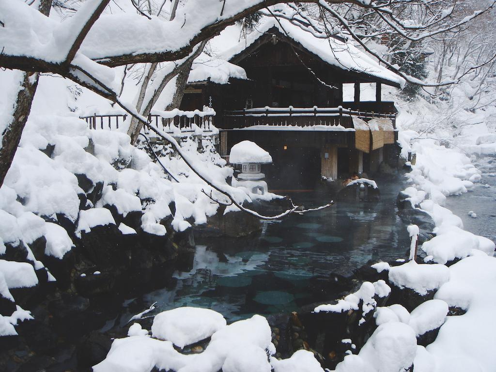 Takaragawa Onsen Ousenkaku Hotel Minakami Kültér fotó