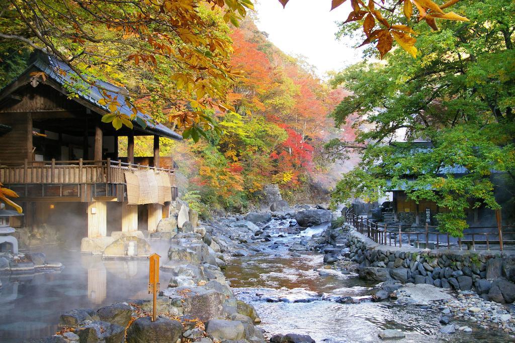Takaragawa Onsen Ousenkaku Hotel Minakami Kültér fotó