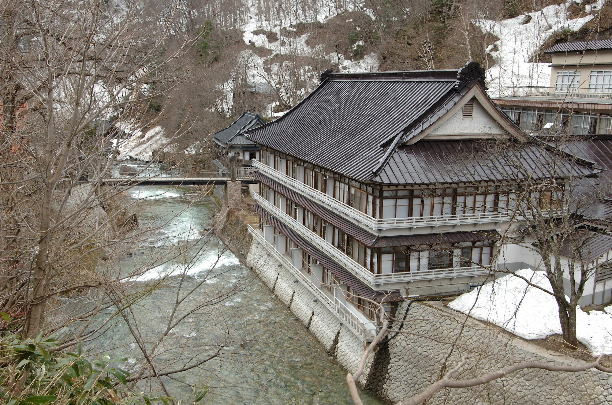 Takaragawa Onsen Ousenkaku Hotel Minakami Kültér fotó