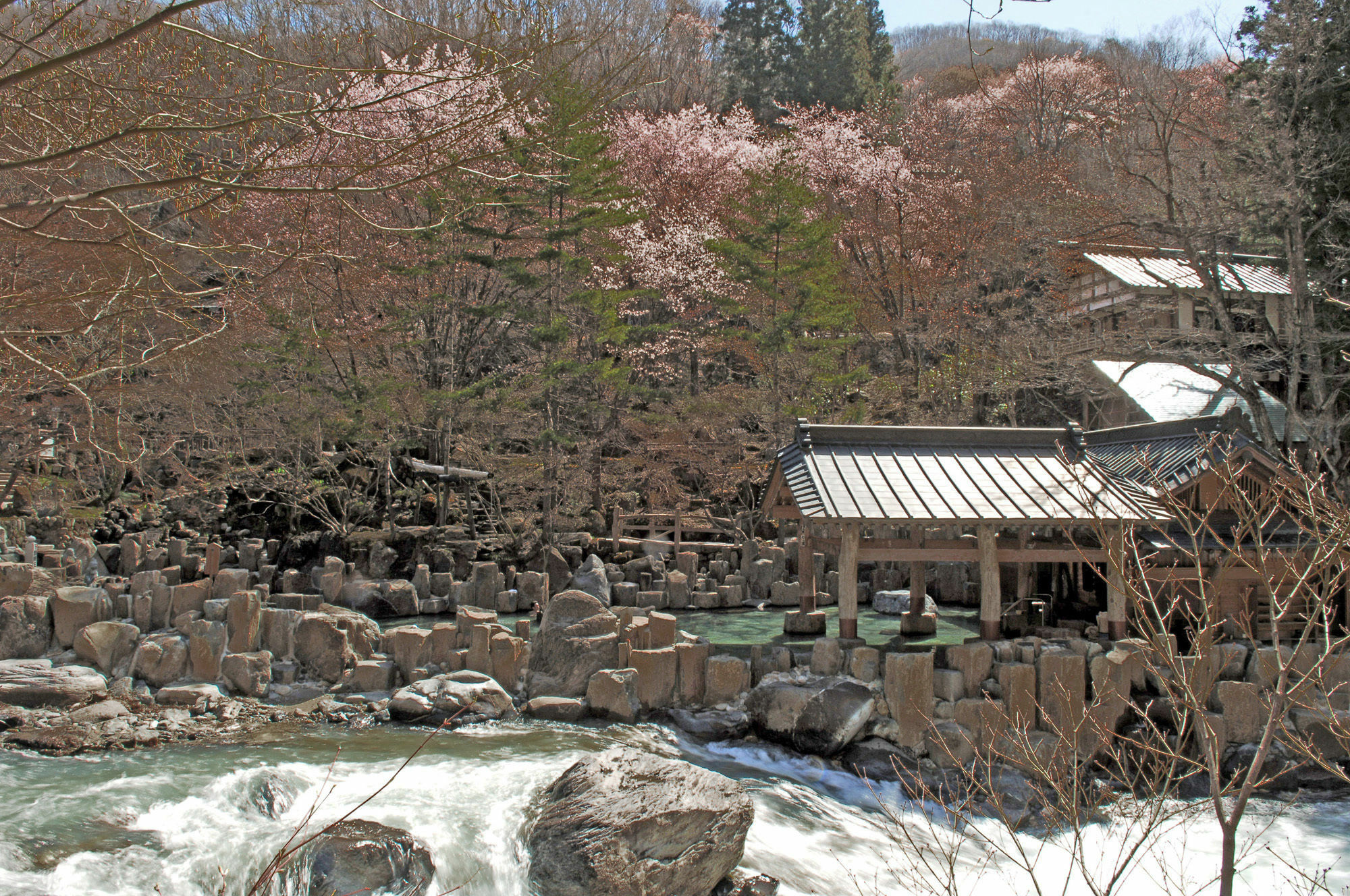 Takaragawa Onsen Ousenkaku Hotel Minakami Kültér fotó