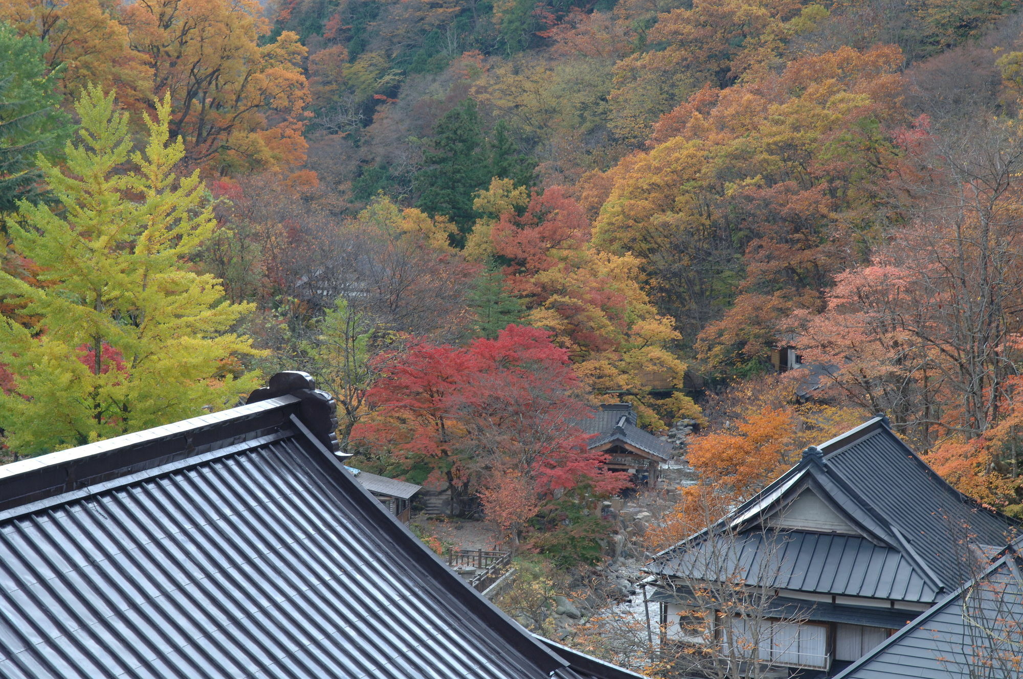 Takaragawa Onsen Ousenkaku Hotel Minakami Kültér fotó